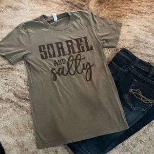 Sorrel & Salty western t-shirt